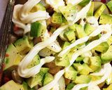 アボカドと明太ポテトのマヨチーズ焼き♪作り方3写真