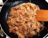 麺つゆで甘辛味☆簡単大根チャーハン作り方4写真
