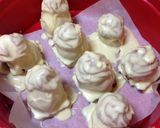 ホワイトチョコ『いちごシャンデ』風作り方6写真