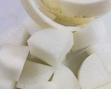 ◎ほろ旨大根と鶏ももごま味噌煮◎柚子のせ作り方1写真