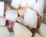 ◎ほろ旨大根と鶏ももごま味噌煮◎柚子のせ作り方3写真