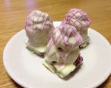 ホワイトチョコ『いちごシャンデ』風作り方7写真