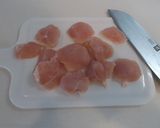 柔らか❀鶏胸肉の生姜焼き（お弁当にも）作り方1写真