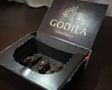 ゴディバで作るゴジラ型チョコレート作り方14写真