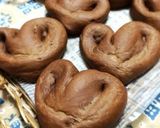ココア＆チョコチップ de ちぎりパン♪作り方16写真