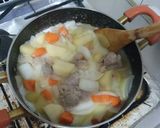 雪山には【ホワイトカレー】が良く似合う♪作り方4写真