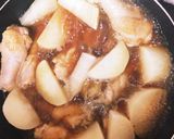 フライパンで☆手羽元と大根の酸っぱ煮作り方6写真