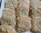 豚薄切り肉の山芋包みカツレツ作り方4写真