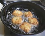 豚薄切り肉の山芋包みカツレツ作り方5写真