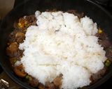 簡単！うまっ☆牛こま肉のガーリックライス作り方6写真