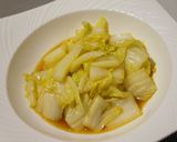 白菜だけ☆簡単白菜炒め酸辣風味作り方5写真