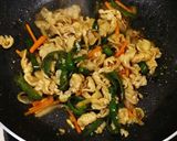豚こまと野菜の生姜焼き風炒め作り方8写真