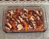 オレンジとバナナのチョコクリームケーキ作り方14写真