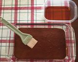 オレンジとバナナのチョコクリームケーキ作り方11写真