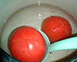 フルーツトマトと新玉ねぎのカクテルサラダ作り方1写真