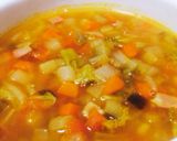 【余り野菜で!】簡単ミネストローネ作り方7写真