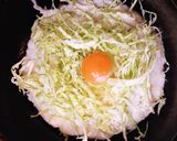 大阪のファーストフード、キャベツ焼。作り方3写真