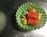 余り物で！かにまよミニカップ作り方1写真