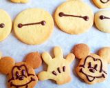 チョコペンで☆ディズニークッキー作り方2写真