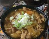 休日の朝から食べられるカレーうどん作り方12写真