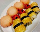 ⭐︎生ハムのプチおにぎり⭐︎作り方3写真