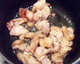 鶏モモ肉とかぼちゃの豆乳スープ作り方4写真