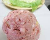 キャベツ＆ミンチ　ミルフィーユ作り方1写真
