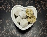 ココナッツオイルで緑茶のスノーボール作り方5写真