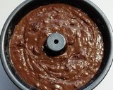 ラムレーズン入りチョコレートケーキ作り方7写真