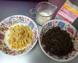 材料３つで濃厚クランチ♡作り方1写真