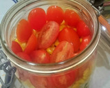 新玉ねぎと蒸し鶏のジャーサラダ作り方4写真