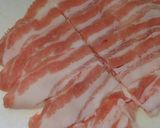 油揚げ＆豚肉ロール焼き★渦巻きあんかけ作り方1写真
