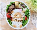 キャラ弁♡ふわふわひつじジャッキー♡作り方6写真