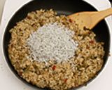 高菜の玄米炒飯作り方3写真