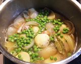 グリーンピースと新じゃがの春の煮物作り方8写真