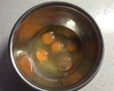 とろとろチーズ入りオープンオムレツ作り方1写真