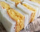 朝から幸せ♡厚焼き玉子のサンドイッチ作り方4写真