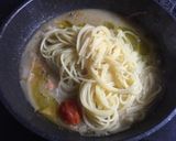 鮭の塩レモン蒸し＆〆はパスタで！作り方6写真