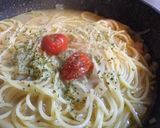 鮭の塩レモン蒸し＆〆はパスタで！作り方7写真