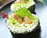 ポケットサンドなおにぎらず～焼き鶏缶。作り方15写真