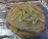 餃子の皮で納豆☆目玉焼きピザ作り方7写真