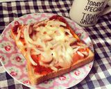 ソースから作る！簡単朝食ピザトースト作り方4写真