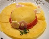 冷凍ピラフで♡帽子のピラフオムライス♡作り方7写真