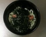 超簡単！5分でコクうま♪明太子うどん。作り方5写真