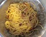本格？生クリーム使用しないカルボナーラ作り方6写真