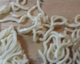 おつまみに♡もちもち★カリカリ揚げうどん作り方2写真