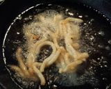 おつまみに♡もちもち★カリカリ揚げうどん作り方4写真
