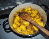 ルー無し簡単！−挽肉レンズ豆カレー作り方7写真