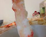 蟹トマトクリームパスタ作り方1写真