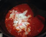 蟹トマトクリームパスタ作り方6写真